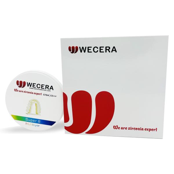 Multilayer Zirconia Disc Sintering Temperature 1500 Degree Life Time 100 Years