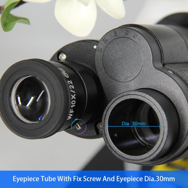 LED 40-1000x Compound Optical Microscope A12.2603 Biological Research Trinocular Lab Microscope