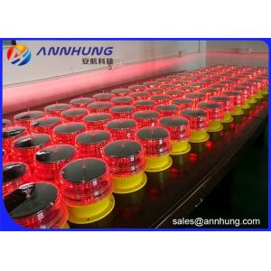 20fpm Solar Powered Aviation Lights LED Aviation Obstruction Type