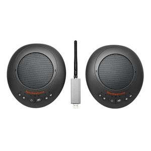 USB RF2.4G Wireless Speakerphone Hifi Mode Full Duplex 360°Omnidirectional