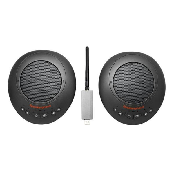 USB RF2.4G Wireless Speakerphone Hifi Mode Full Duplex 360°Omnidirectional