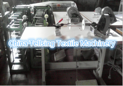 Good quality Tellsing coiling machine in sales for ribbon,webbing,tape,stripe