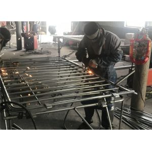 32mm wall thickness 1.00mm Crowd Control Barriers For United Kingdom Market Pre