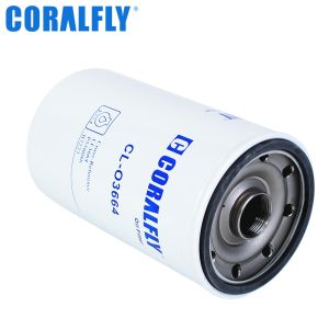 Coralfly Construction Machinery Oil Filter LF3664 P550086 B7223 For Fleetguard