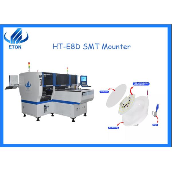 Quality Non-stop Feeder System SMT Mounting Machine with 90000 CPH Mounting Speed and Dual Module wholesale