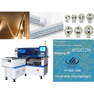 Cheap Automatic LED Bulb PCB Pick And Place Machine LED Production Line HT-E8S for sale