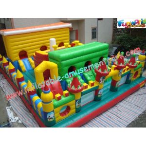 Giant Inflatable Amusement Parks Customized For Events / Festivals