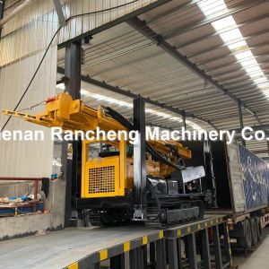 RCF400C 400m Drilling Depth Pneumatic Crawler Water Well Machine Driven By