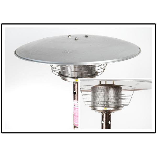 Quality 13kw Commercial Gas Patio Heaters , LPG Garden Umbrella Heaters Rainproof wholesale