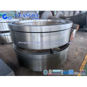 Large Ring Gear Blank Heavy Steel Forgings 42CrMo4 Diameter Max 6300mm