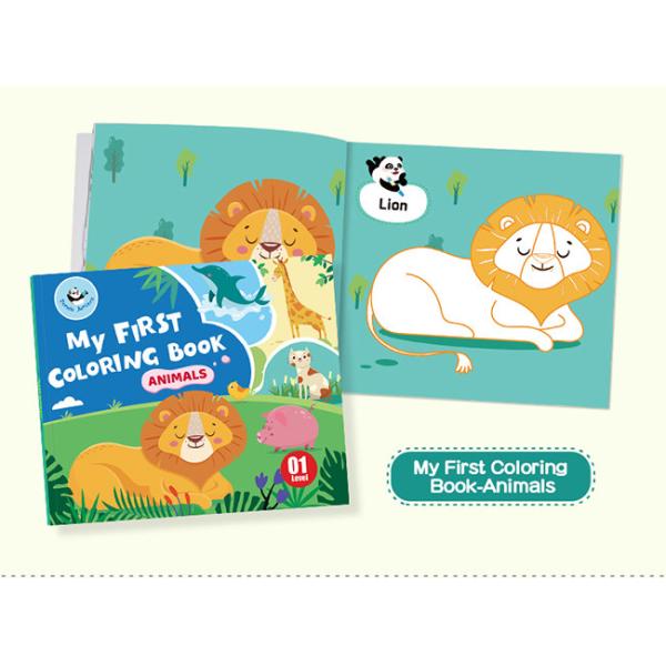 Quality Baby'S First Colouring Book , Intelligence Development Animals Coloring Book wholesale