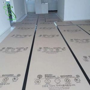 Breathable Surface Coverage Temporary Floor Protection Paper For Construction
