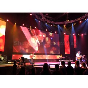 Full Color LED Lamp Led Video Screen Rental SMD2121 Die Casting Aluminum Cabinet