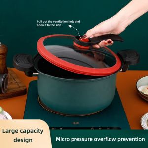 professional Kitchen Pressure Cooker Home Stew Low Pressure Non Stick