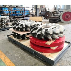 Water Impulse Turbine with 134m Rated Water Head and Inlet Pressure 1-20 Bar