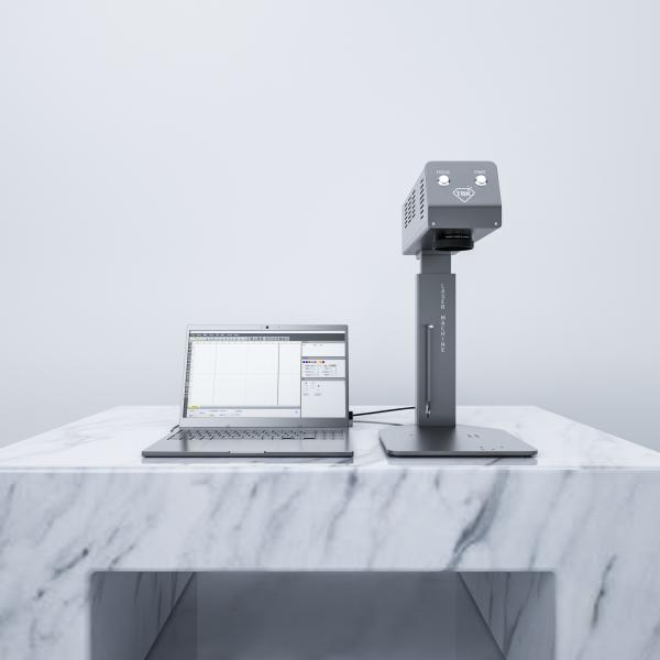 2021 New Mini TBK 958M Auto Focus Laser Cutting Engraving Marking Printer Iphone