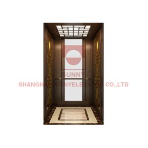 Cheap Luxury Cabin Office Passenger Lift Elevator VVVF Control System for sale