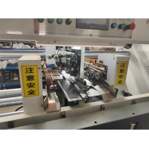 Double Head Corrugated Cardboard Sheet Stitcher Machine with Nail Distance 30