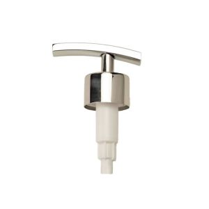 Stainless Steel Shell Plastic Lotion Pump with Smooth Pumping Action and Precise