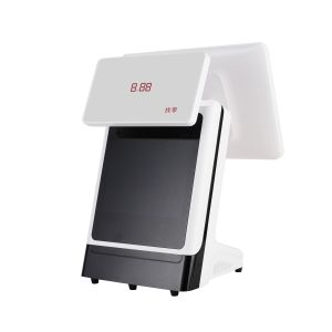 Corei3/i5 CPU Retail POS Systems with 15.6'' Main Screen and LED/VFD Customer