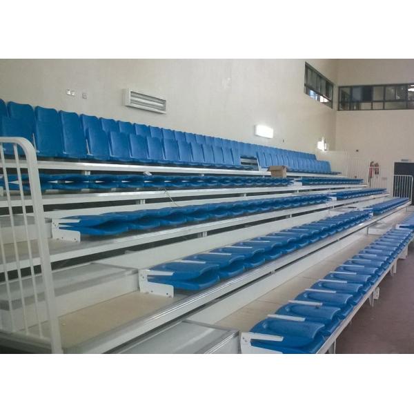 Quality Exhibition Hall Retractable Bleacher Seating With Various Platform Types wholesale