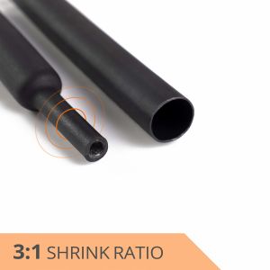 Chemical Resistant Heat Shrink Tubing Practical 3:1 Ratio Adhesive Lined 275pcs