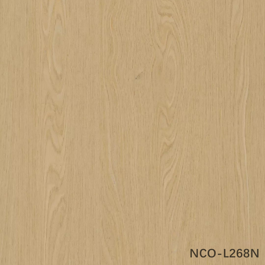 New Design Of Engineered Chinese Oak Wood Veneer Sheet NCO-L891N/L268N 0.3mm