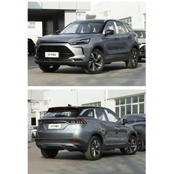 180km/h Maximum Speed 1.5T Engine Beijing X7 PHEV Hybrid Car 0km 4 Four Wheel Electric Vehicle Left Hand Drive Ev Car