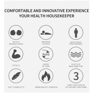 All Body Folding Massage Bed with Foldable Design and Soothing Targeted Heat