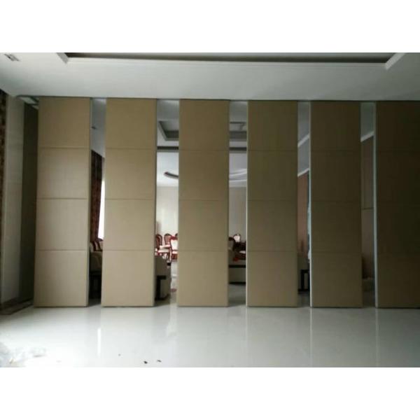 Exhibition Hall Acrylic Soundproof Room Folding Gypsum Board Movable Partition Wall