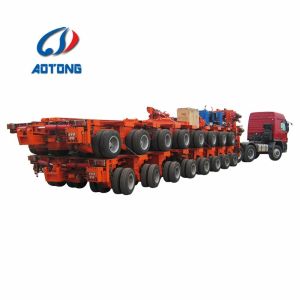 China Multi-Directional Steering Self-Propelled Trailer for Customised Cargo Transportation on sale