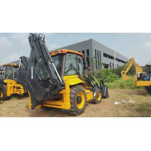 6050 x 2465 x 3100mm 4x4 2.5 Ton Retroexcavadora Backhoe Loader Retro Escavadeir