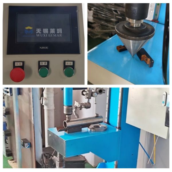 Shock Absorber Circular Seam Welding Machine Automatic Rotating Gun Welding Machine