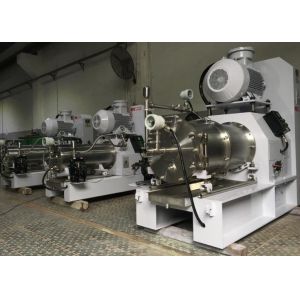 Cheap 100L Dics Horizontal Bead Mill Sand Mill For Paint Silicon Carbide Ceramics for sale