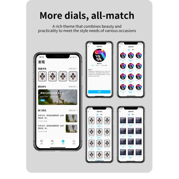 F18 F20 F2 F28 FK78 Inteligente Smartwatch Bluetooth Calling