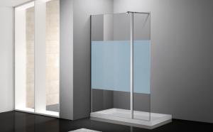 Cheap Tempered Glass Custom 1600mm Frameless Sliding Glass Shower Doors for sale
