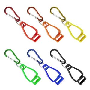 Plastic Glove Clips Multi-Color Custom Logo Safety Interlock Clips for Labor