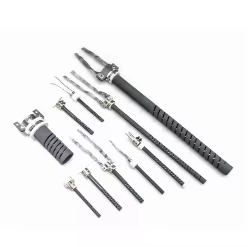 Quality 1625~1650°C High Temperature Sic Ceramic Heating Elements Pipes For Baking Oven wholesale