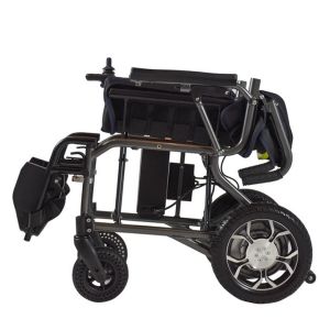 Lightweight Lithium Battery Foldable Power Wheelchair With Brushless Motor