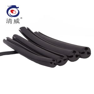 Excellent UV Resistance EPDM D Seal With 300% Elongation At Break And Ozone