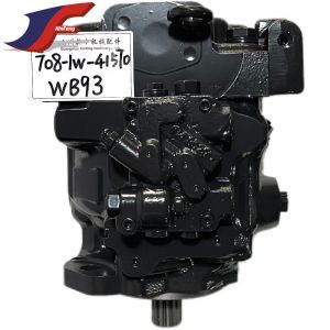 China WB93r WB146 WB385  Hydraulic Pump 708-1W-41570 Main Pump on sale