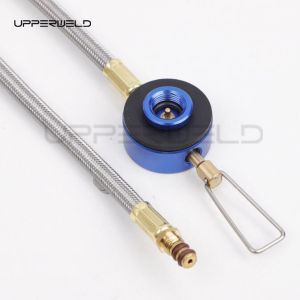 Stainless Steel Camping Gas Cylinder Connector Burner Stove Adapter for