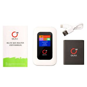 Cheap Olax Mifi Experience Unmatched Speed And Safety With MF980L LCD Indication Europen Asia Africa Bands for sale