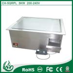 Microcomputer control induction griddle flat plate griddle with 5kw