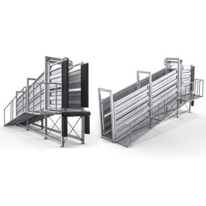 Standard Outdoor Livestock Loading Ramp , 4.7m Deluxe Portable Sheep Ramp