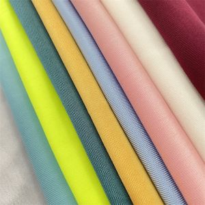 Breathable Anti-UV Nylon Spandex Yoga Lycra Fabric in Customized Color for