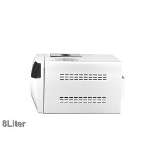 Benchtop 8 Liter Laboratory Autoclave Sterilizer Class B White Color