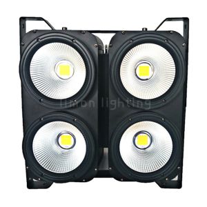 Four Eyes Warm White DMX LED COB Blinder 4x100w Wash Strobe Effect Stage