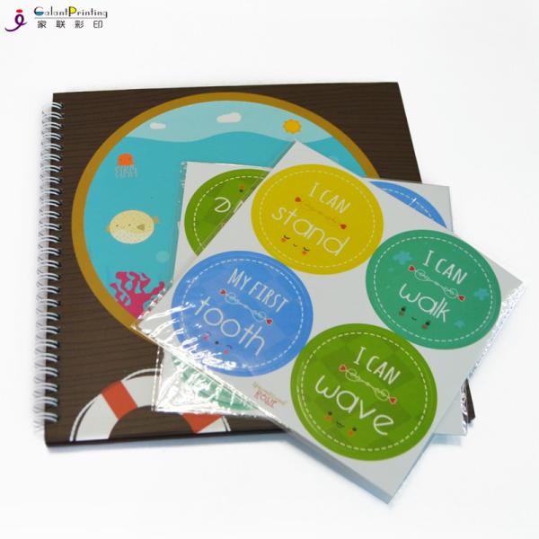 Quality Professional Baby Memory Books Record First Year Envelope Baby Feet Hand Ink wholesale