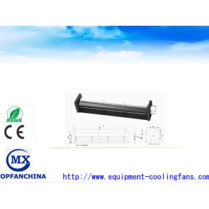 Cheap Elevator Cross Flow Fans With Aluminum Impeller 43mm X 240mm / DC Flow Cooling Fans low noise and long life expectancy for sale